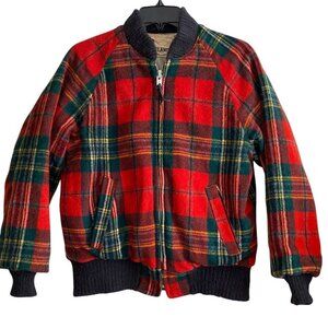 Vintage Lakeland Hockey Bomber Jacket Mens Size 42